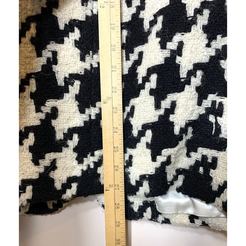 Episode Blazer Womens Size 2 Wool Houndstooth Oversized 80s 90s WARM! Lined VNTG - Picture 10 of 10
